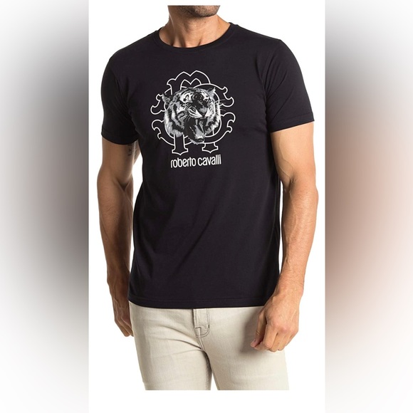 roberto cavalli t shirt tiger
